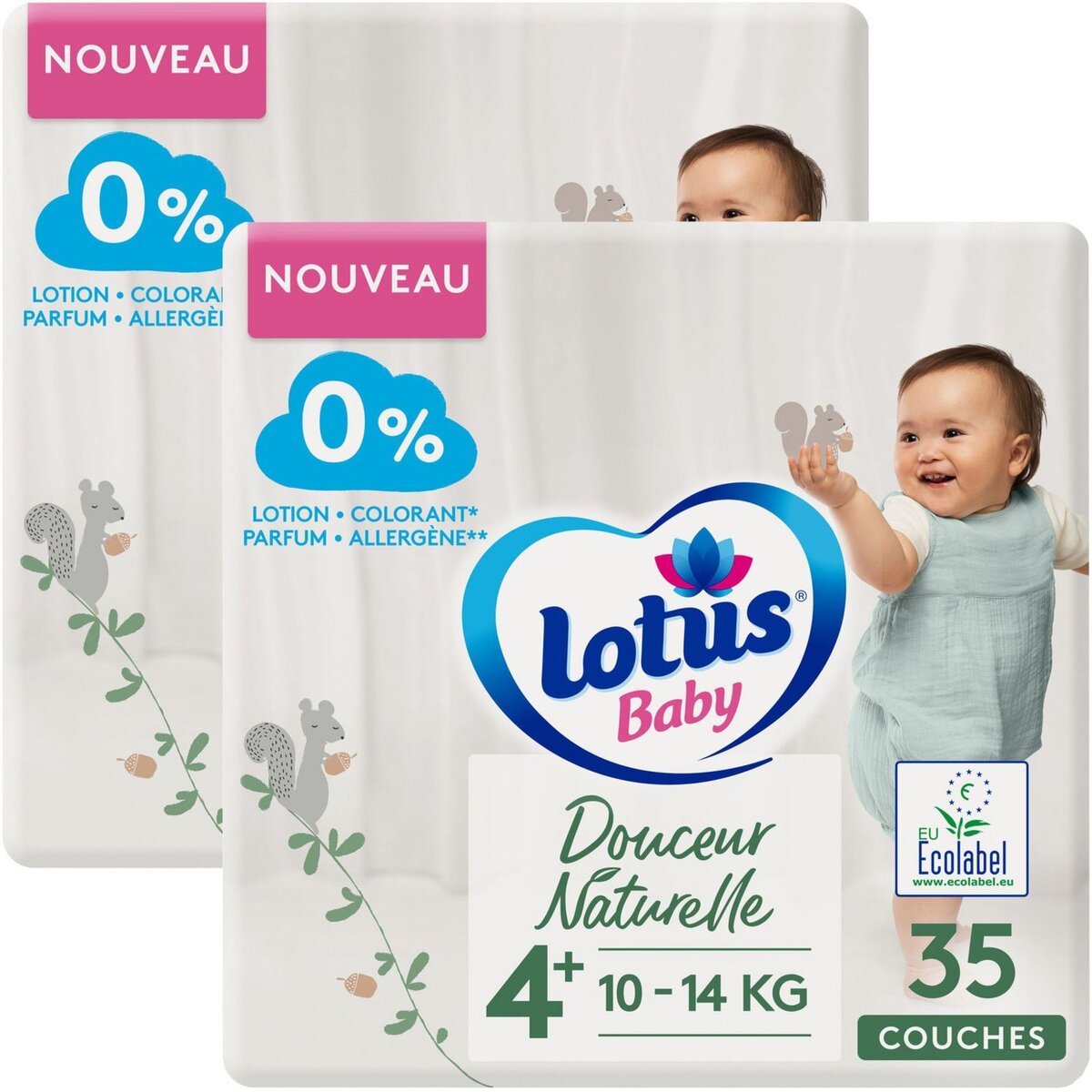 Produits de 3 à 5 mois - Douceur Naturelle - Lotus Baby