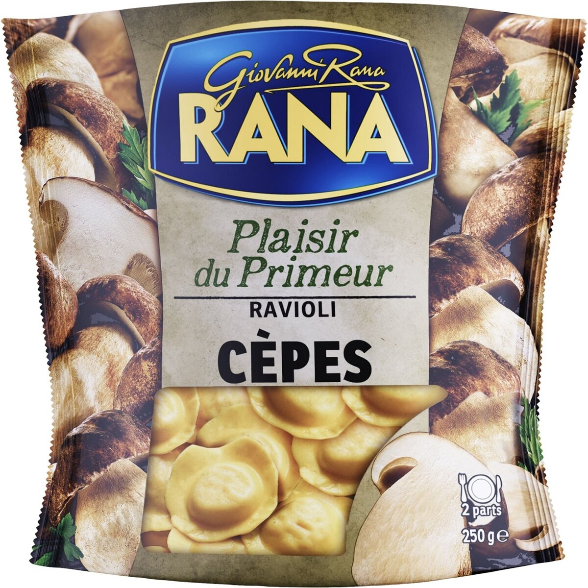 RANA Ravioli aux cèpes 2 portions 250g pas cher 