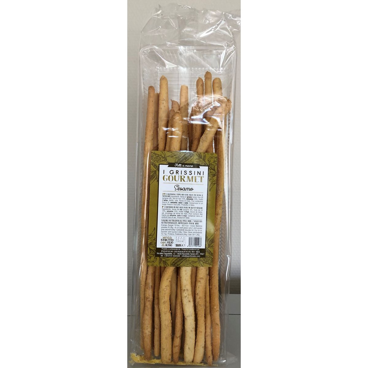 GOURMET Gressin au sésame  180g