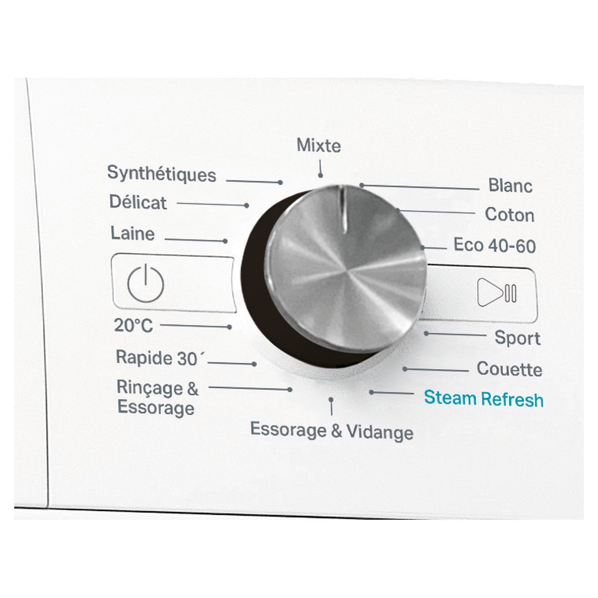 WHIRLPOOL Lave linge hublot FFB8458BVFR, 8 kg, 1400 T/min