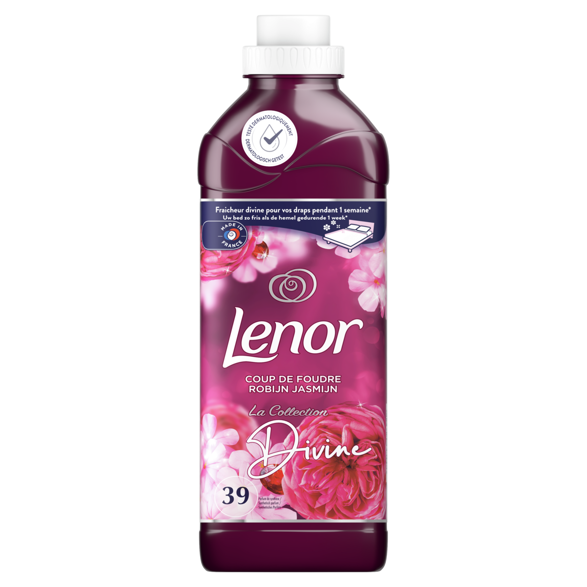 LENOR Coup De Foudre Adoucissant concentré 39 lavages 897ml
