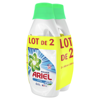 LOT DE 2 - DASH : 2en1 - Lessive liquide Lenor envolée d'air 35