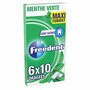 FREEDENT Chewing-gum menthe verte 6x10 dragées 84g