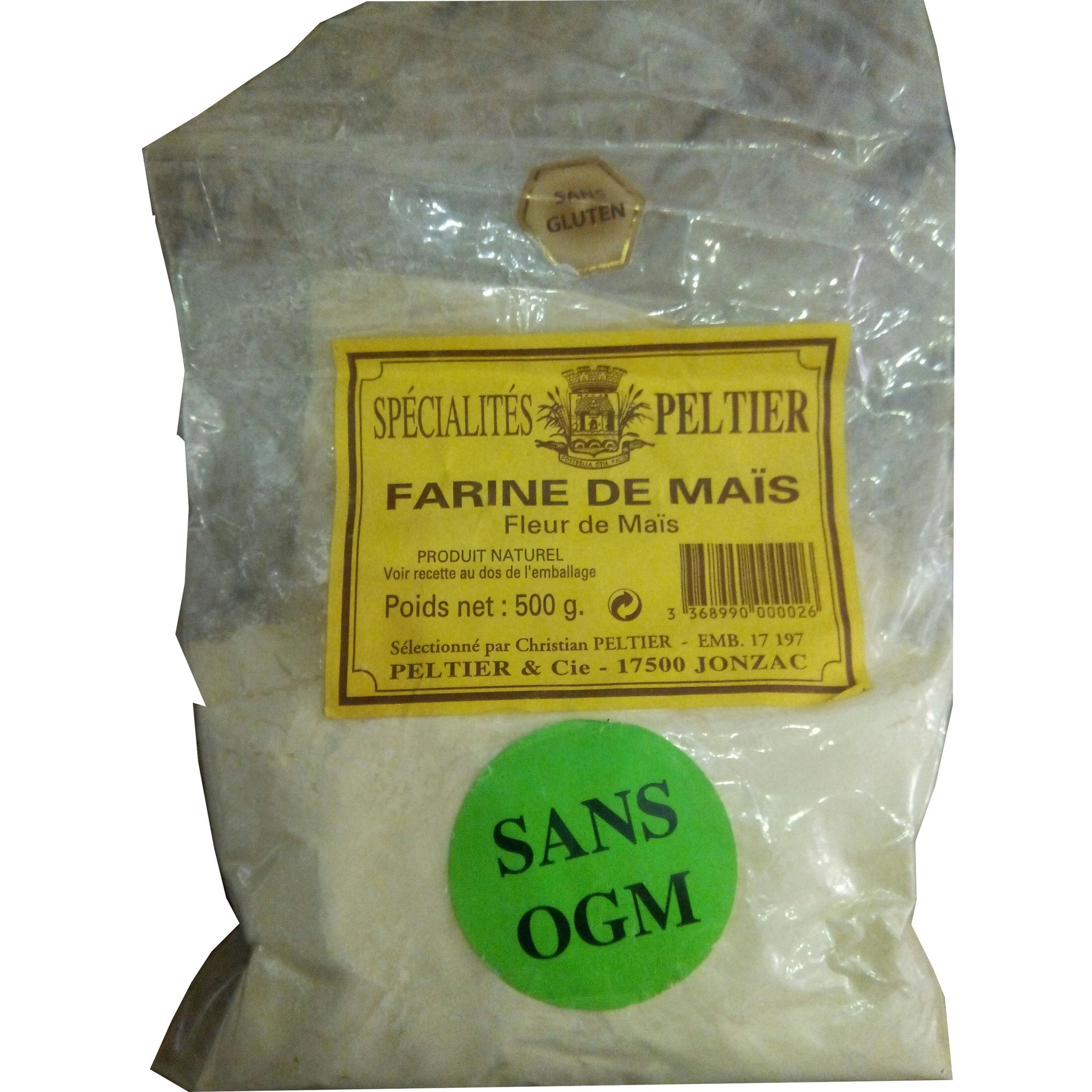 PELTIER Farine de maïs fleur de maïs 500g