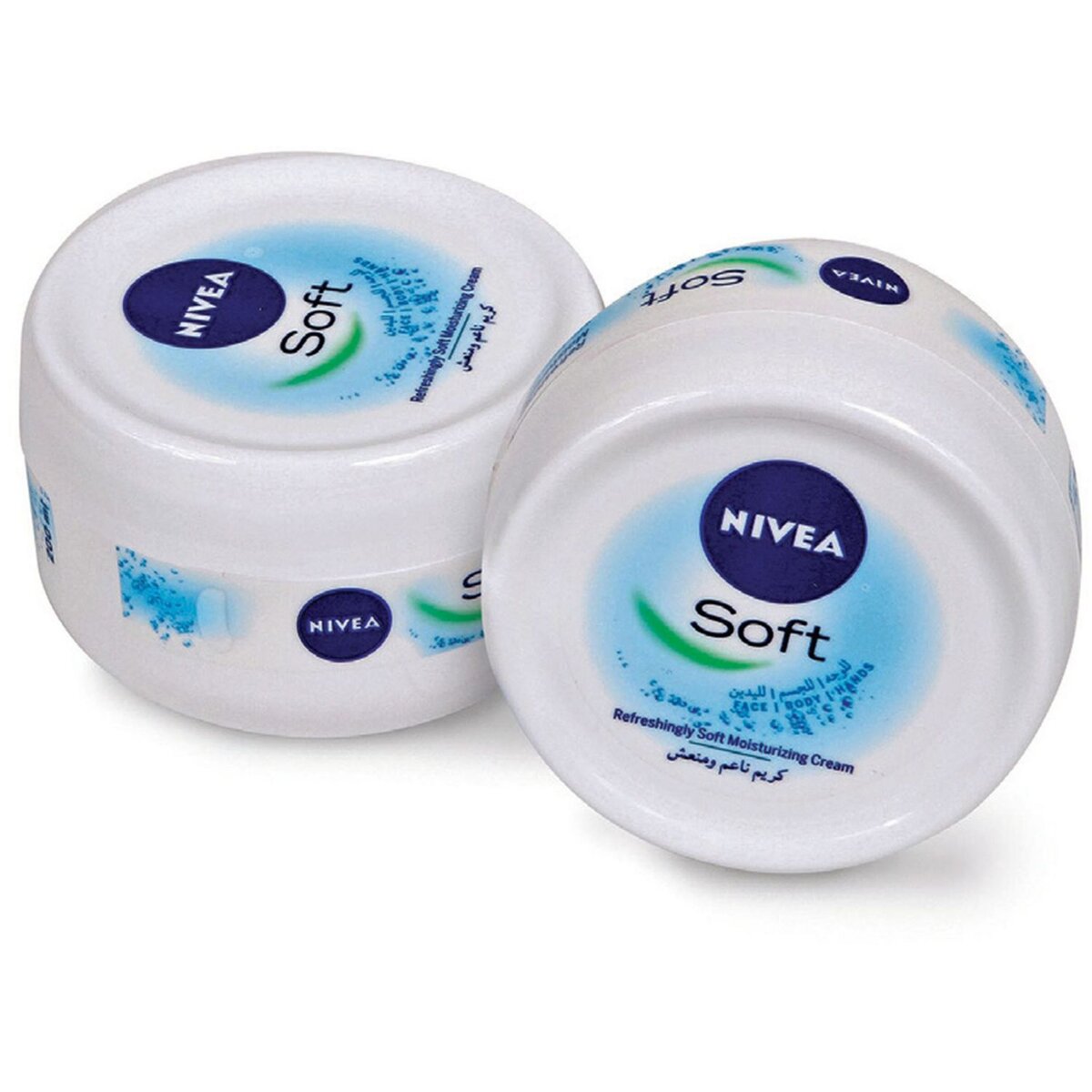 NIVEA Crème soft pot 2x200ml