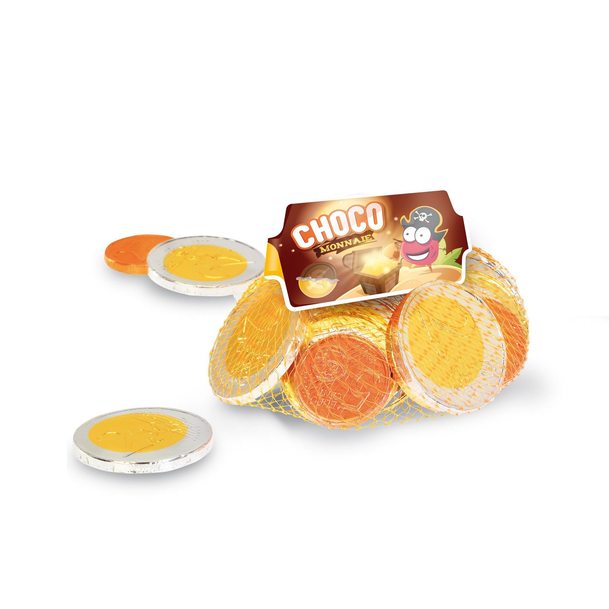 FIZZY Pièces de monnaie en chocolat pirate 100g
