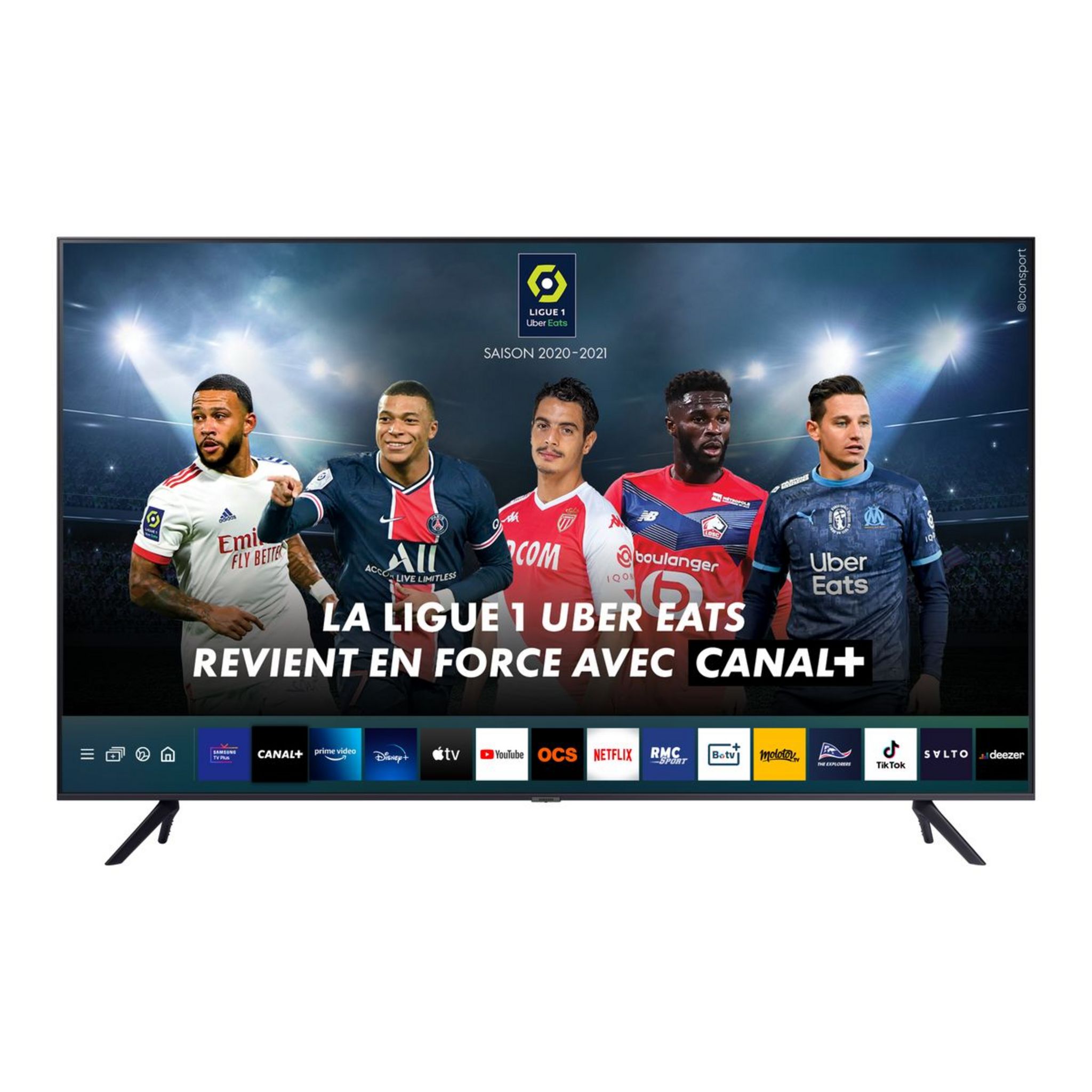 Voir la diapositive 1 : SAMSUNG UE43AU7105 TV 4K Crystal UHD 108 cm Smart TV