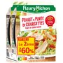 FLEURY MICHON Poulet et purée de courgettes pointe de crème fraiche 2x300g