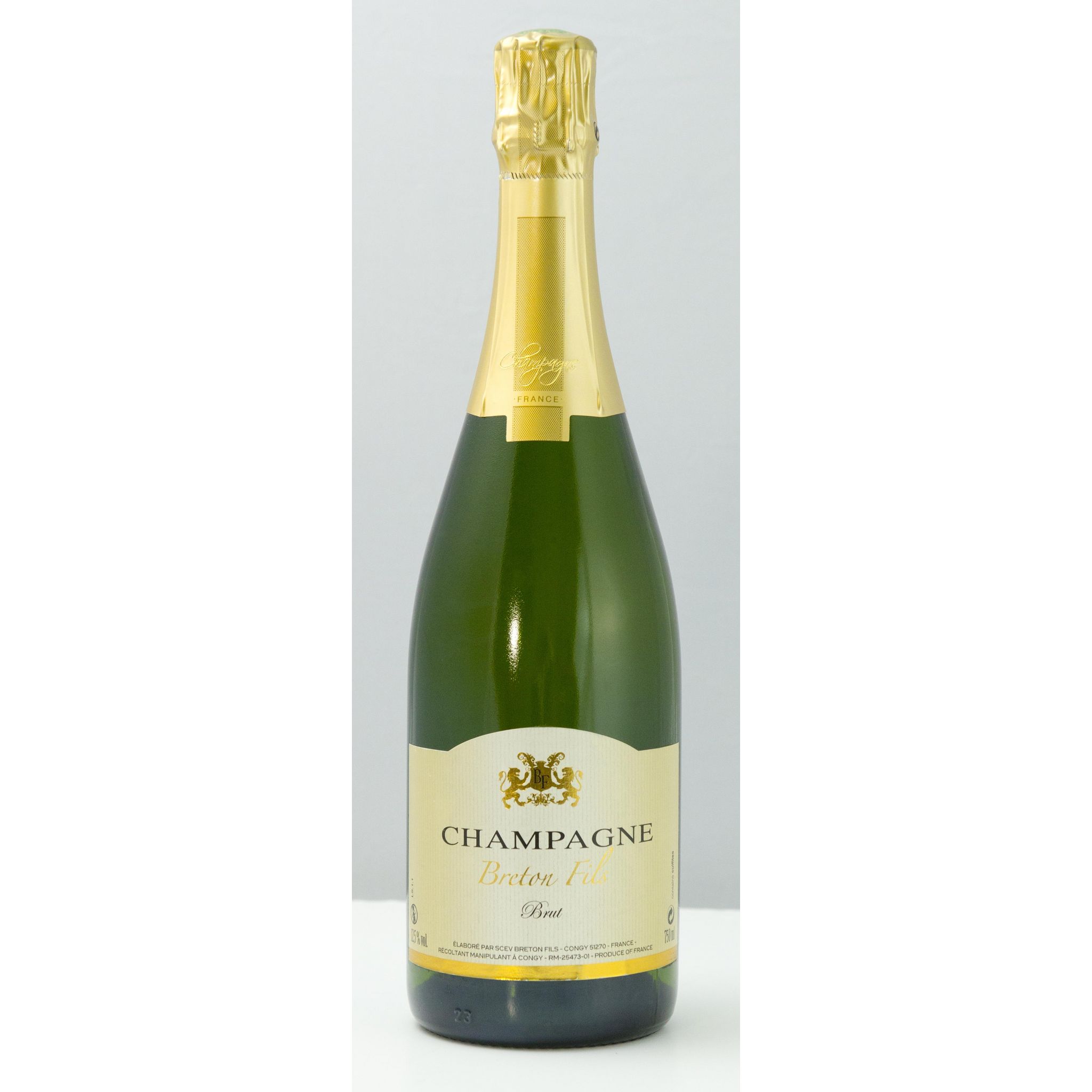 Breton Fils Champagne Brut 12.5D 75cl