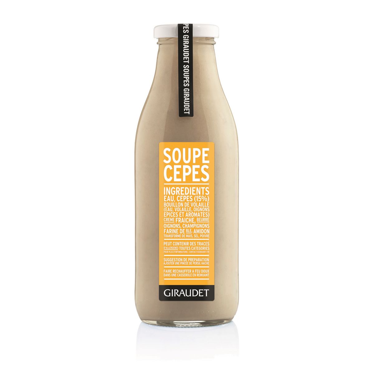 GIRAUDET Soupe aux cèpes 50cl