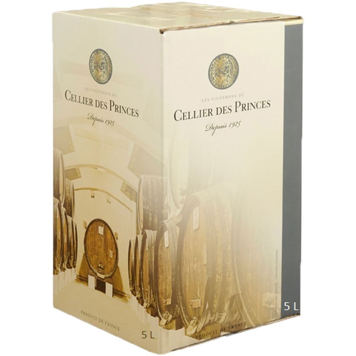 IGP Vaucluse Cellier des Princes 2019 rouge bib Grand Format 5l