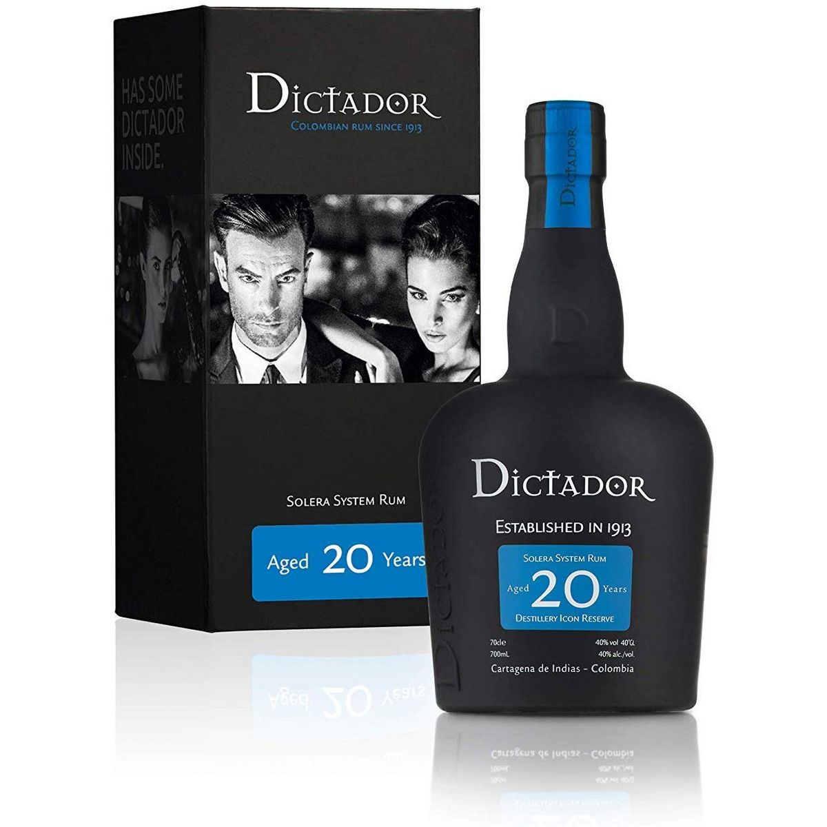 DICTADOR Rhum Colombie 40% 20 ans 70cl