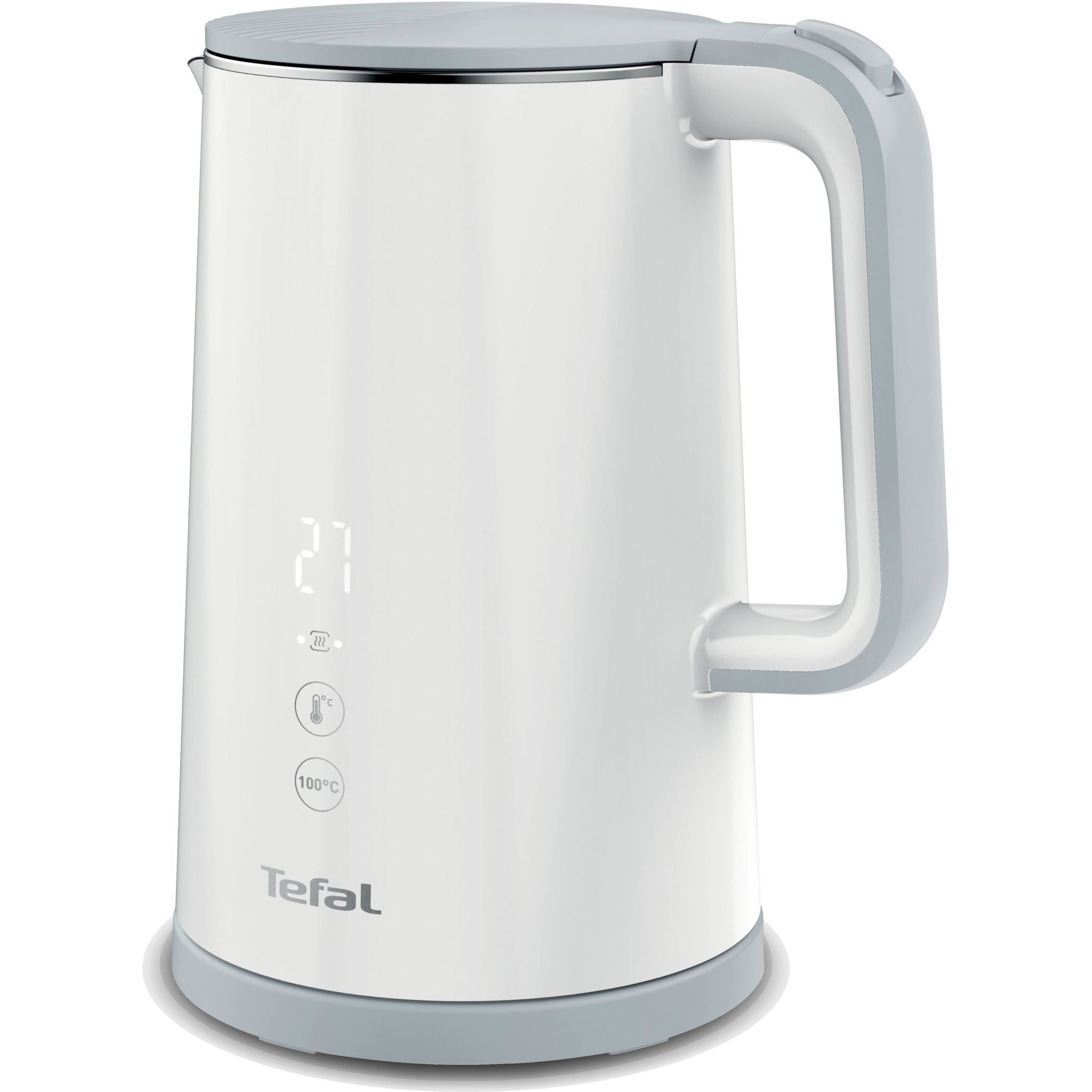 Voir la diapositive 2 : TEFAL Bouilloire KO693110 - Blanc