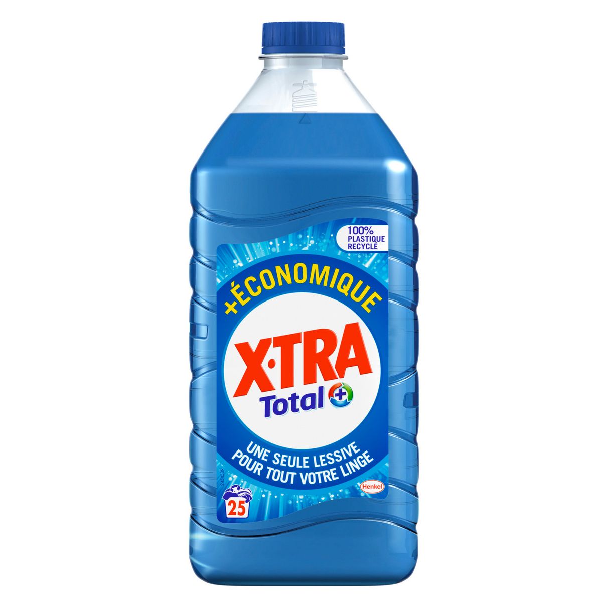 X-TRA Total+ lessive diluée économique 25 lavages 1,25l