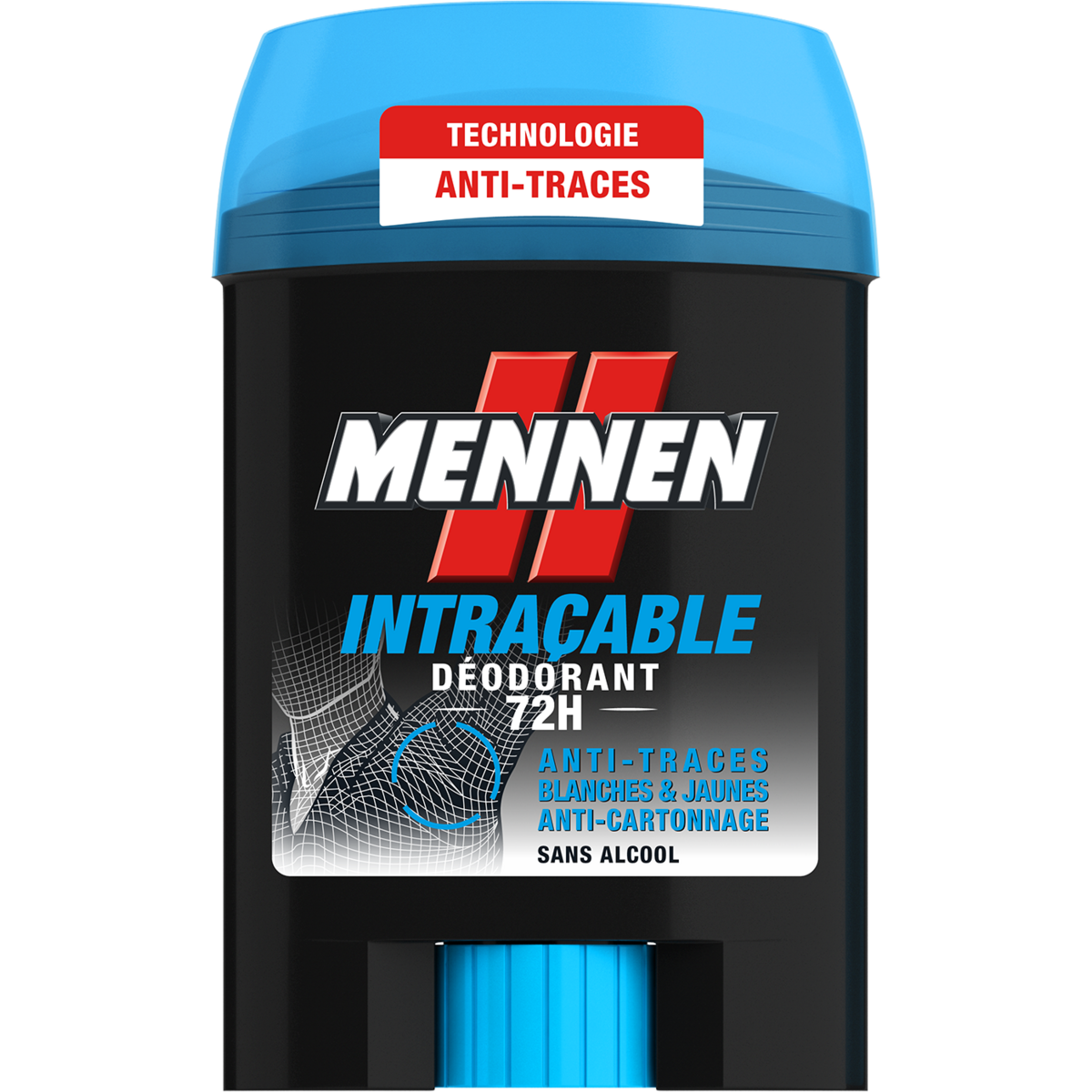 MENNEN Déodorant stick 72h homme intraçable 50ml