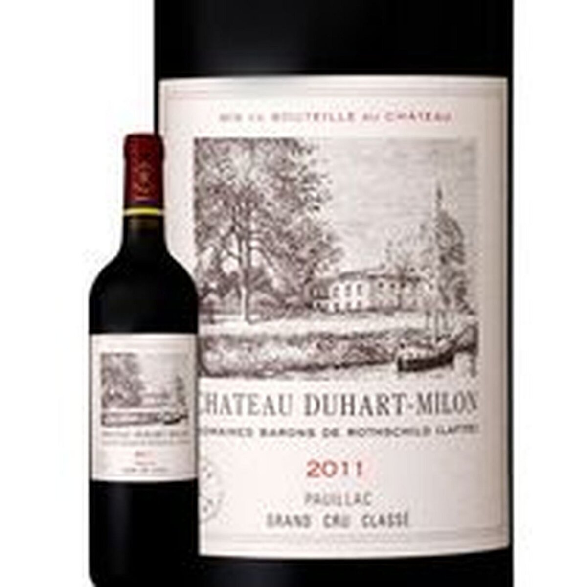 Vin rouge AOP Pauillac Château Duhart Milon grand cru classé 2011 75cl