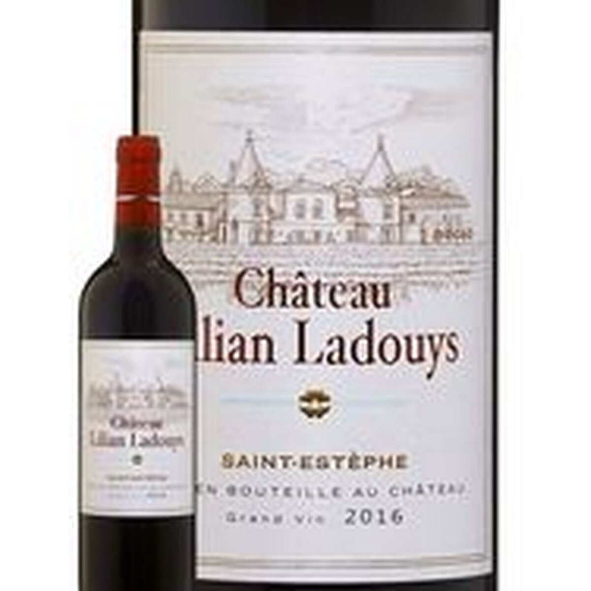 Vin rouge AOP Saint Estèphe Château Lilian Ladouys Cru Bourgeois 2016 75cl