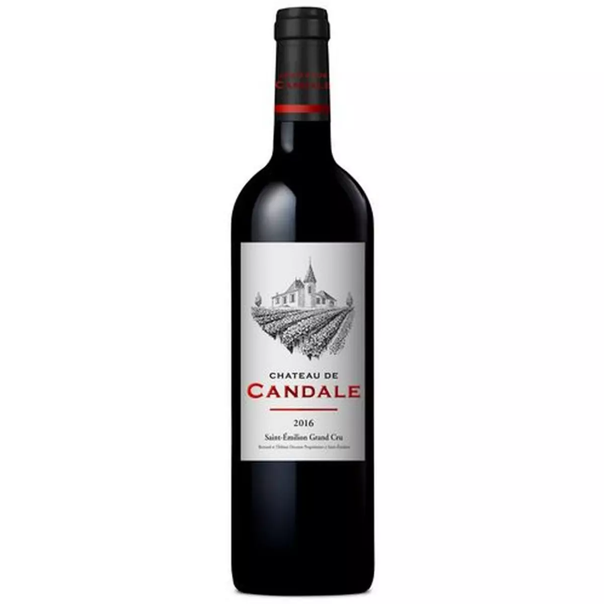 Vin rouge AOP Saint-Emilion grand cru Château de Candale 2016 75cl