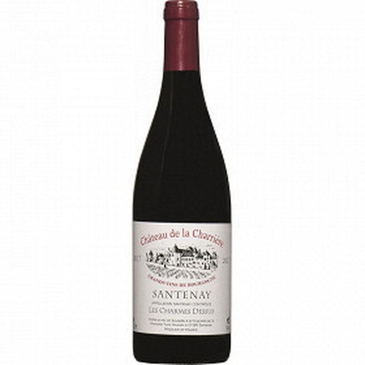 Vin rouge AOP Santenay Charmes Dessus Château de La Charrière Yves Girardin 2019 75cl