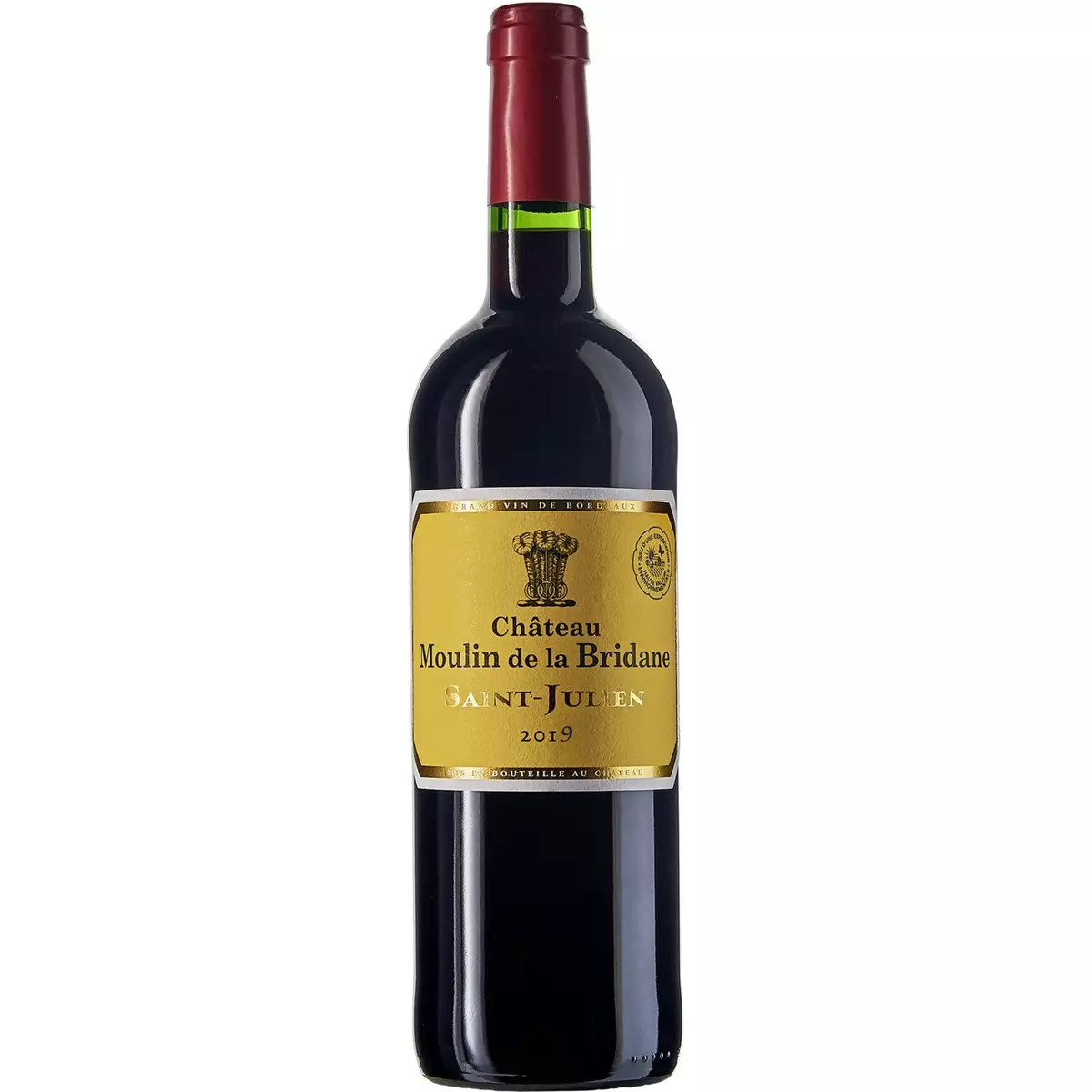 Vin rouge AOP Saint-Julien Château Moulin de la Bridane 2019 75cl