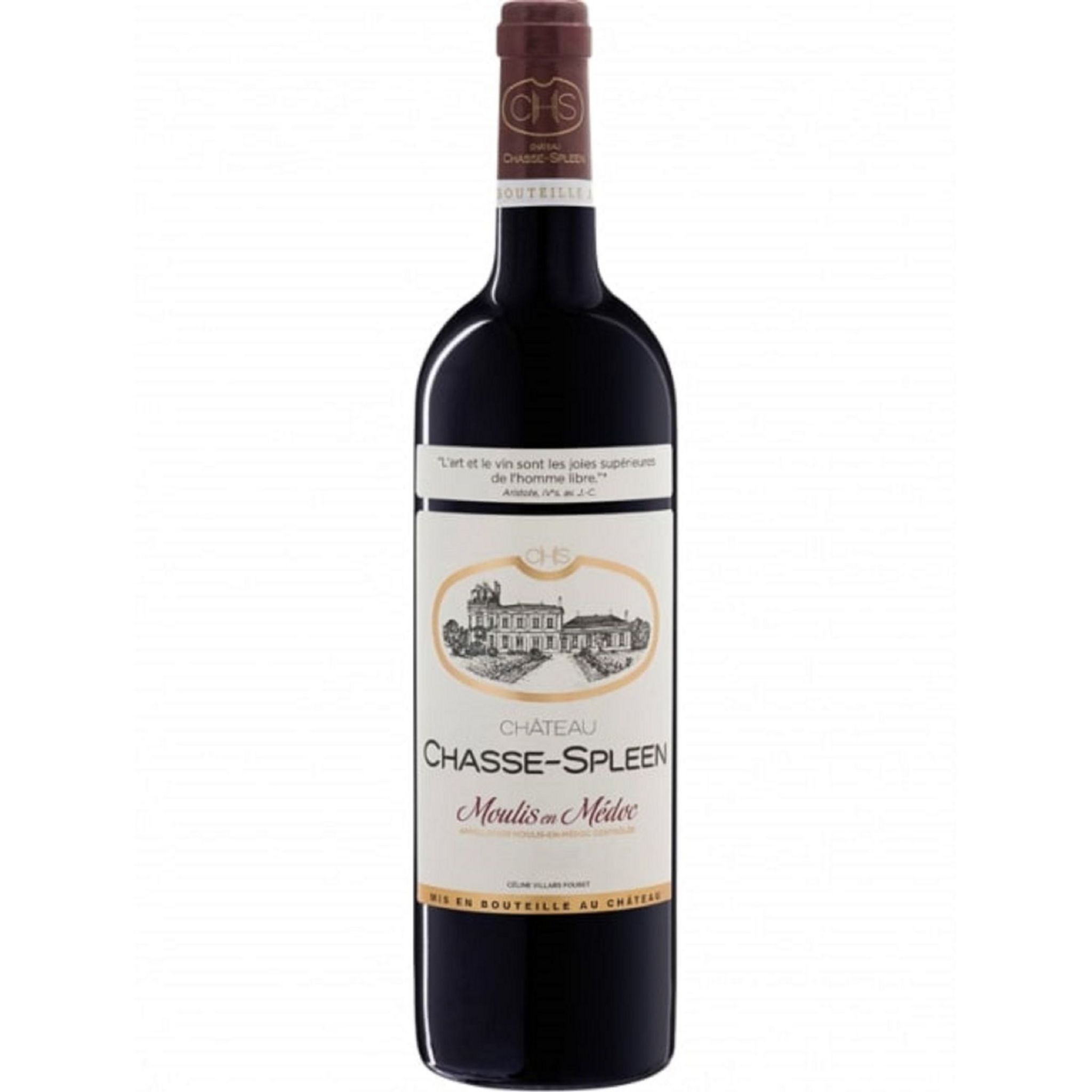 Vin rouge AOP Moulis-en-Médoc Château Chasse-Spleen 2019 75cl