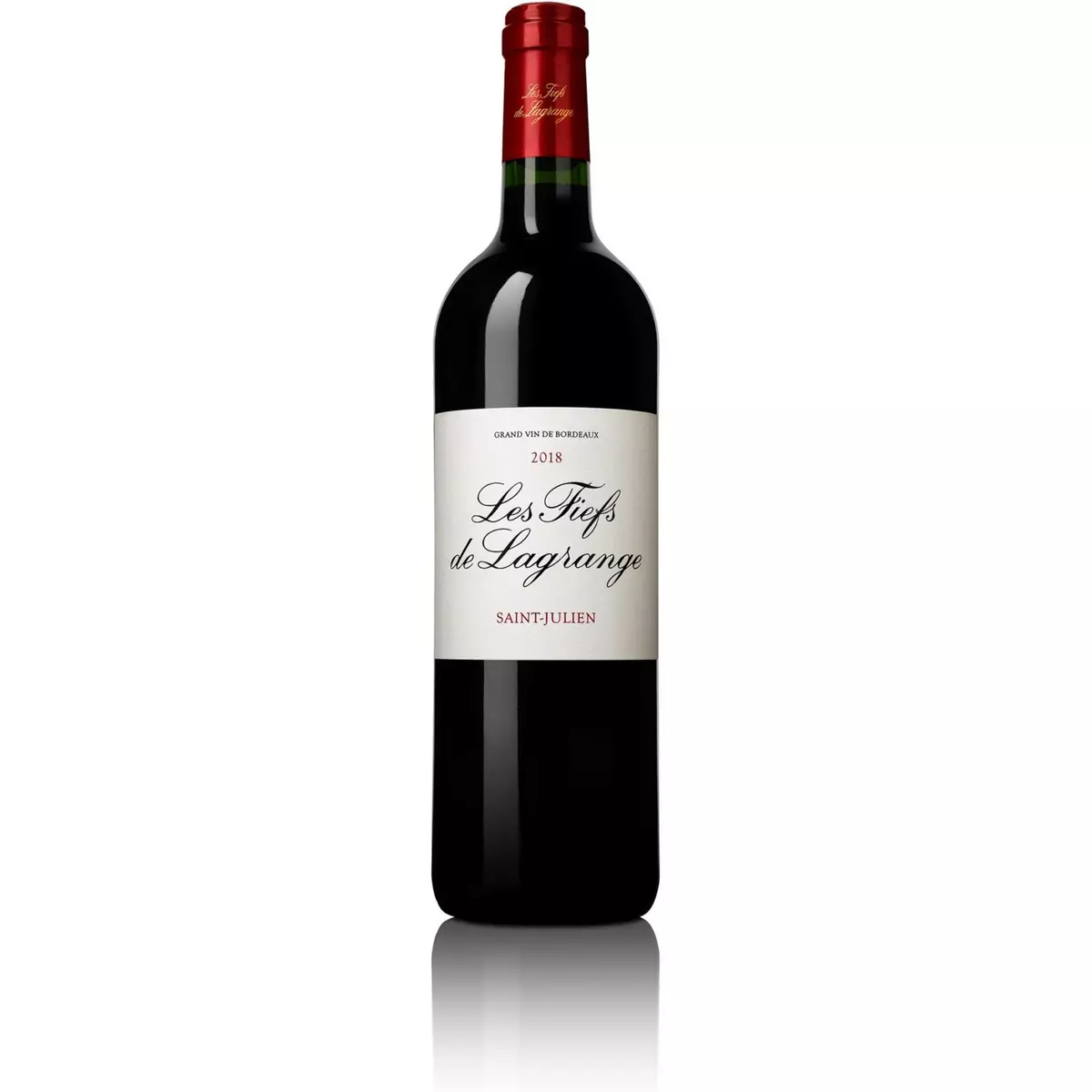 Vin rouge AOP Saint-Julien Les Fiefs de Lagrange second vin du Château Lagrange 2018 75cl