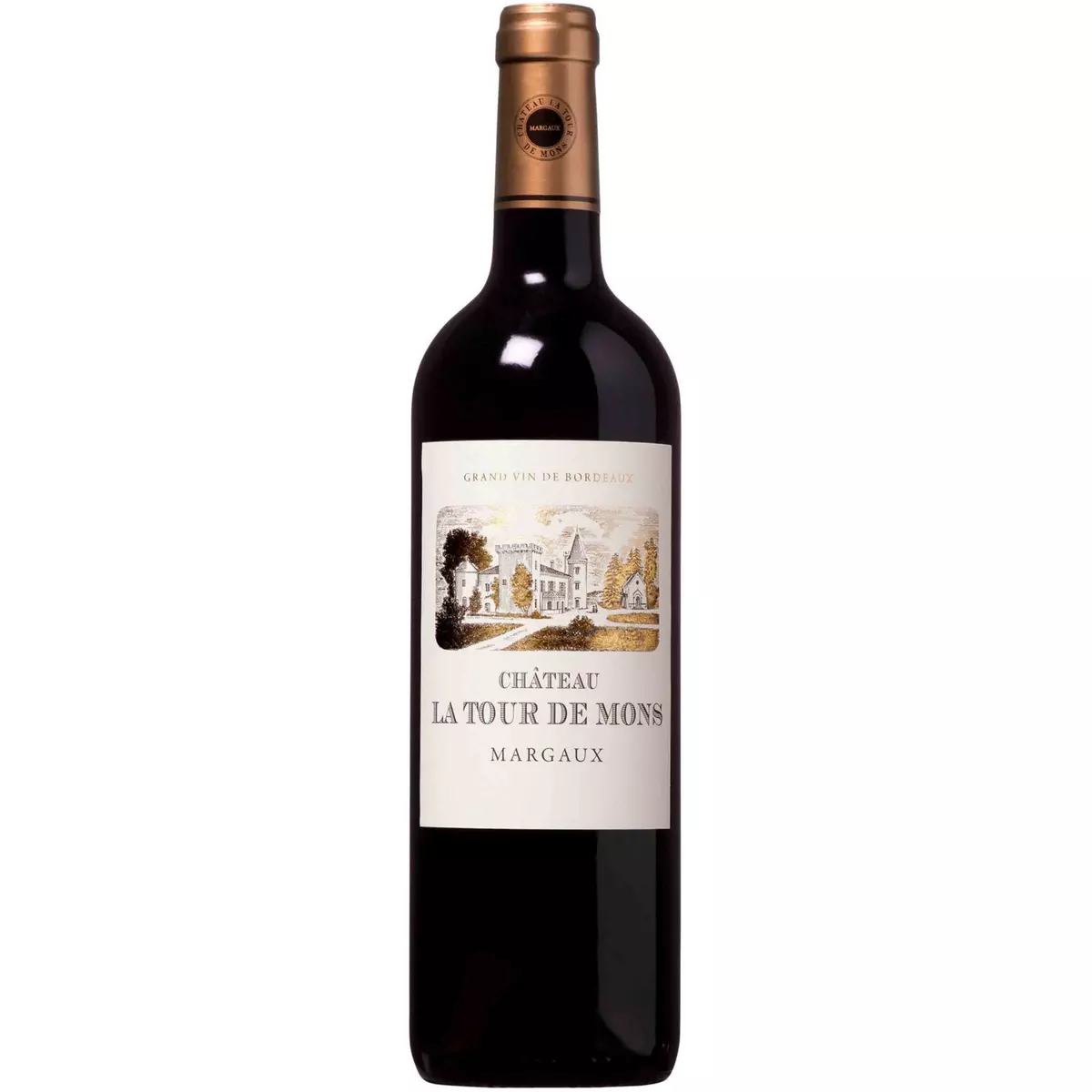 Vin rouge AOP Margaux Château La Tour de Mons 2019 75cl