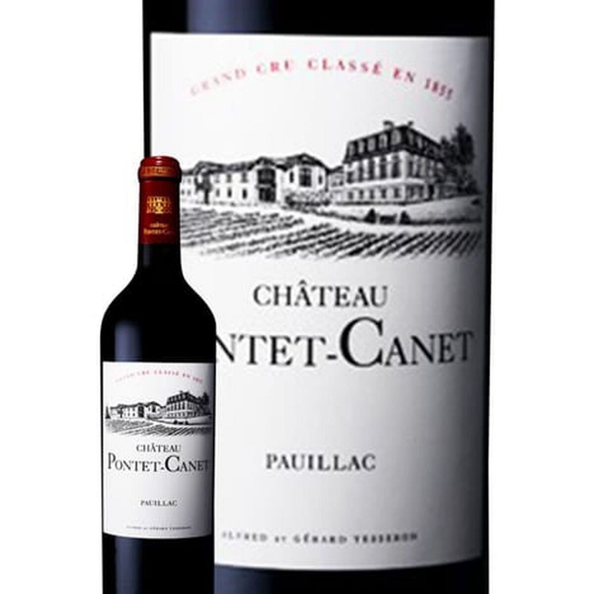 Vin rouge AOP Pauillac Château Pontet-Canet grand cru classé 2013 75cl