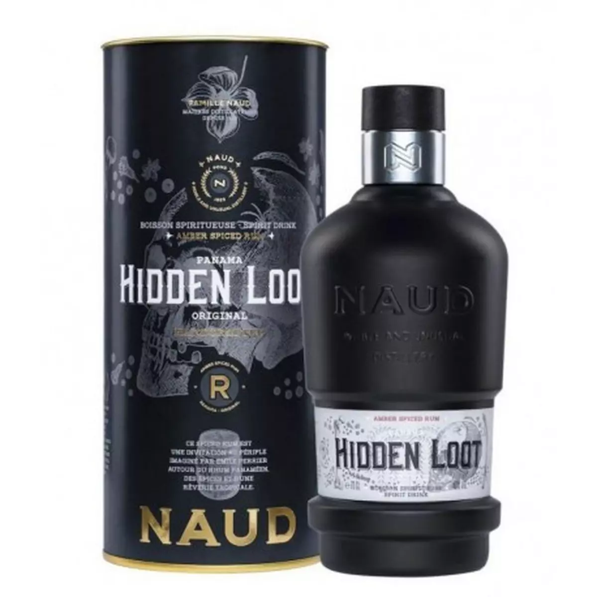 NAUD Hidden Loot Rhum Spiced 40% 70cl