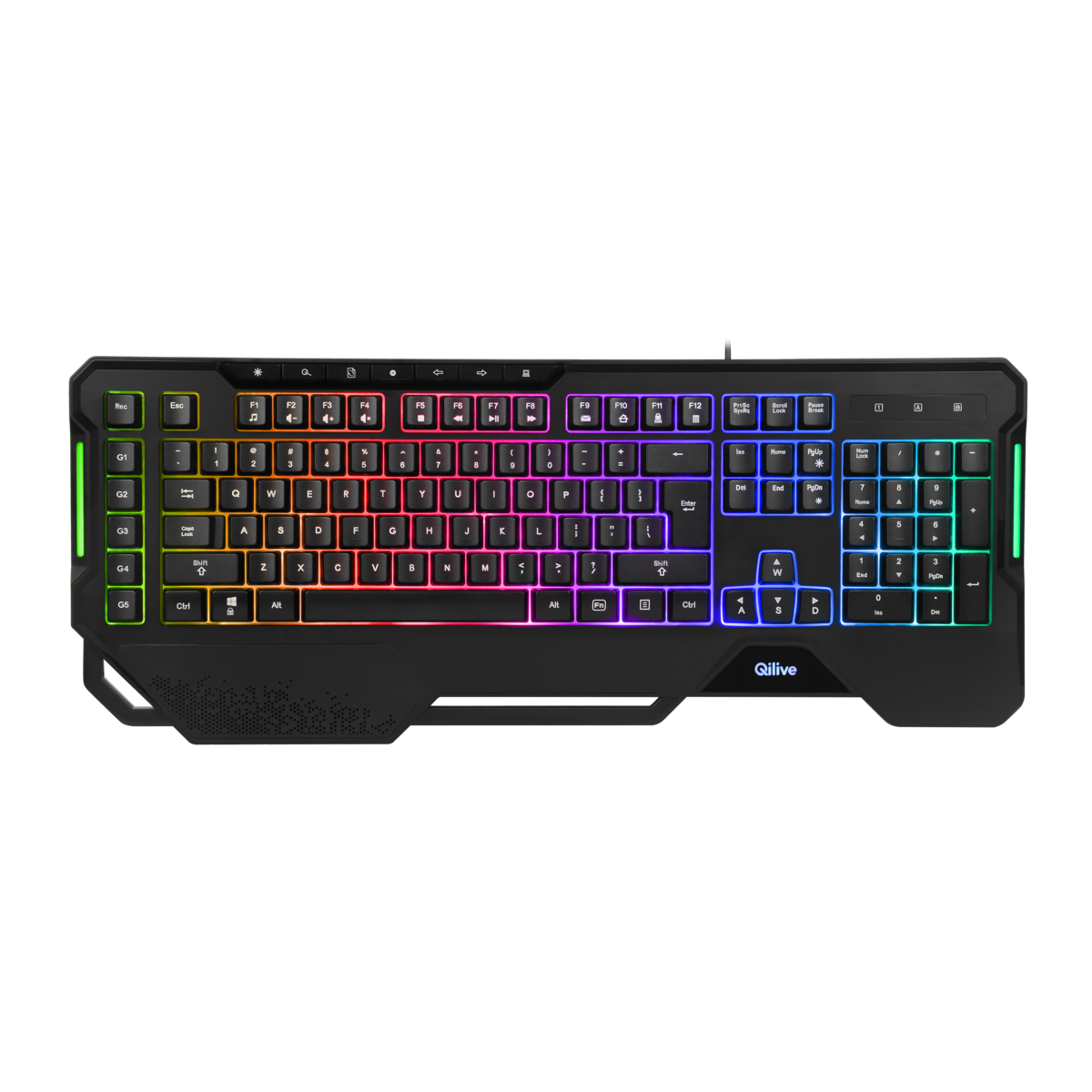 QILIVE Clavier gamer B Q.3652 - Noir