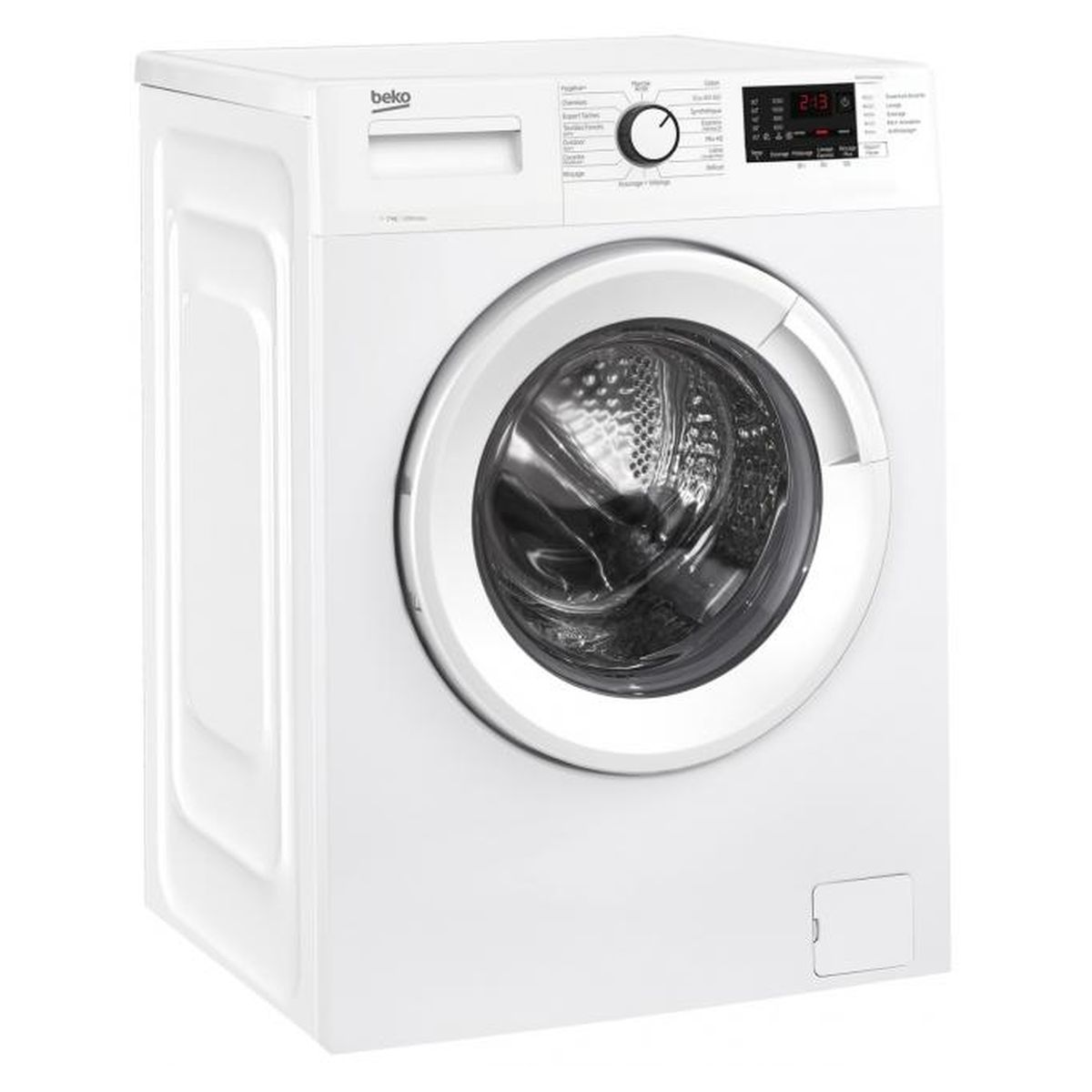 Voir la diapositive 3 : BEKO Lave linge hublot WUE7212W0W, 7 kg, 1200 T/min, E
