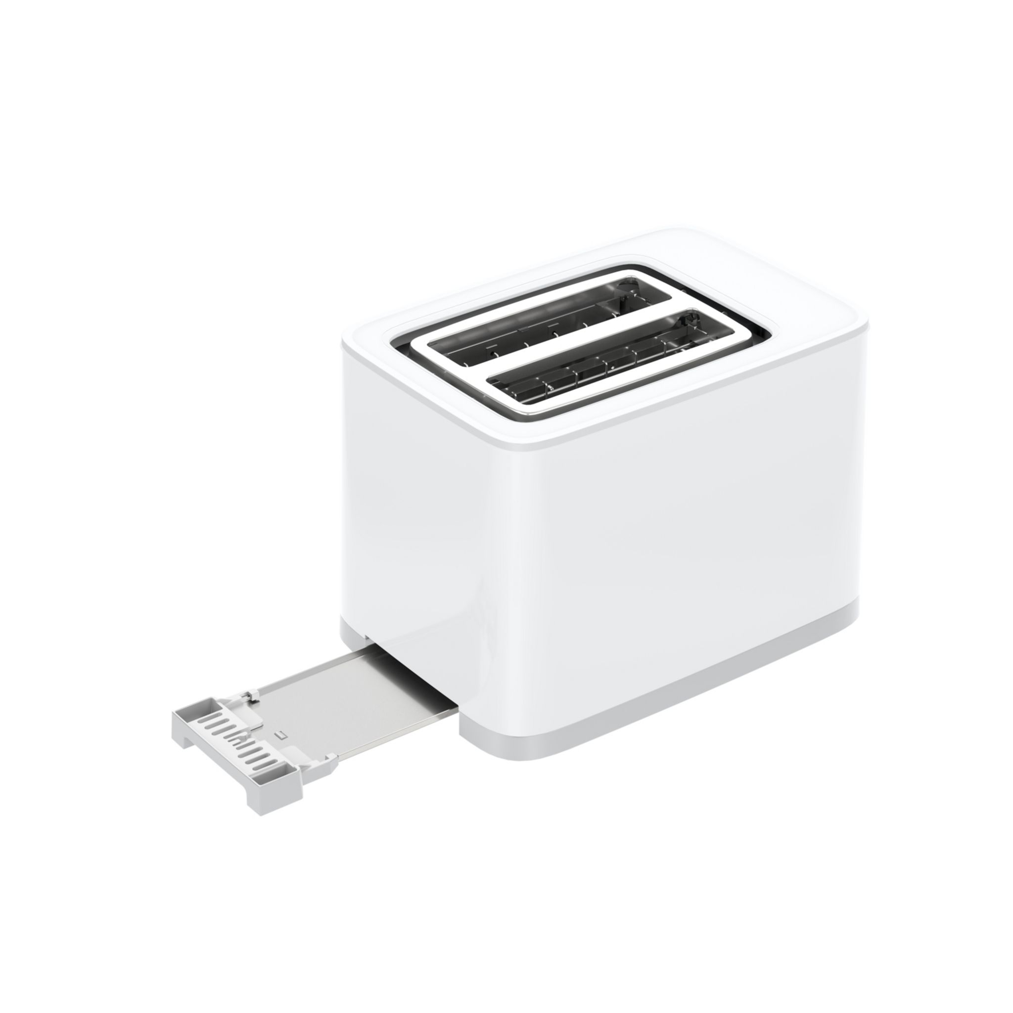 Voir la diapositive 4 : TEFAL Grille-pain TT693110  - Blanc