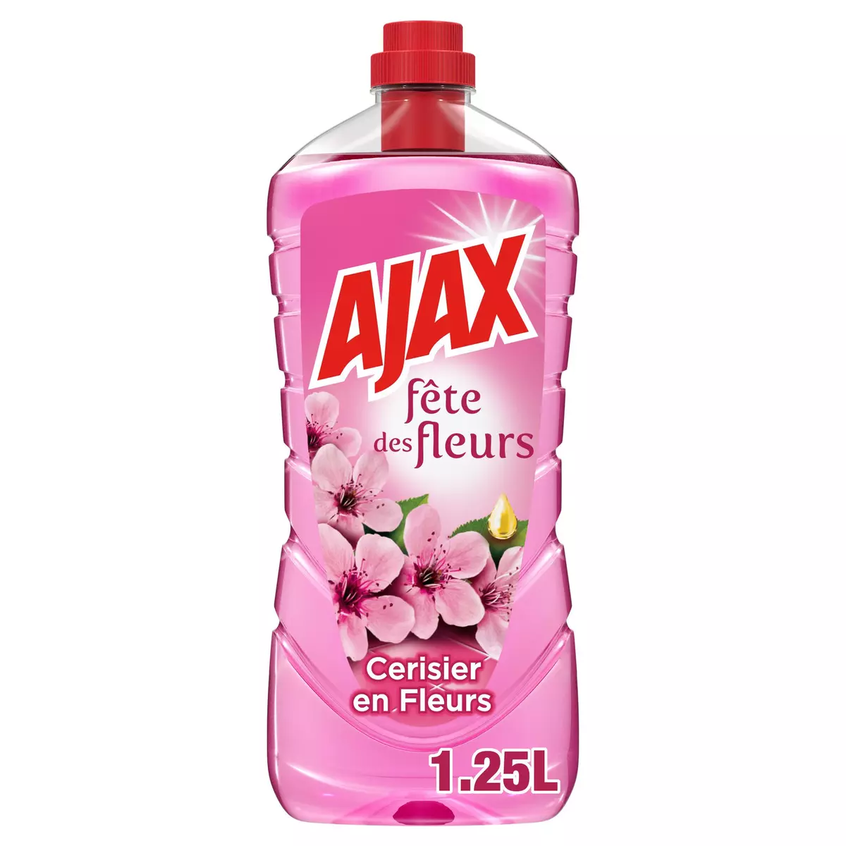 AJAX Nettoyant éco responsable fête des fleurs cerisier en fleurs 1,25l