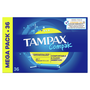 TAMPAX Compak Tampons avec applicateur regular 36 tampons