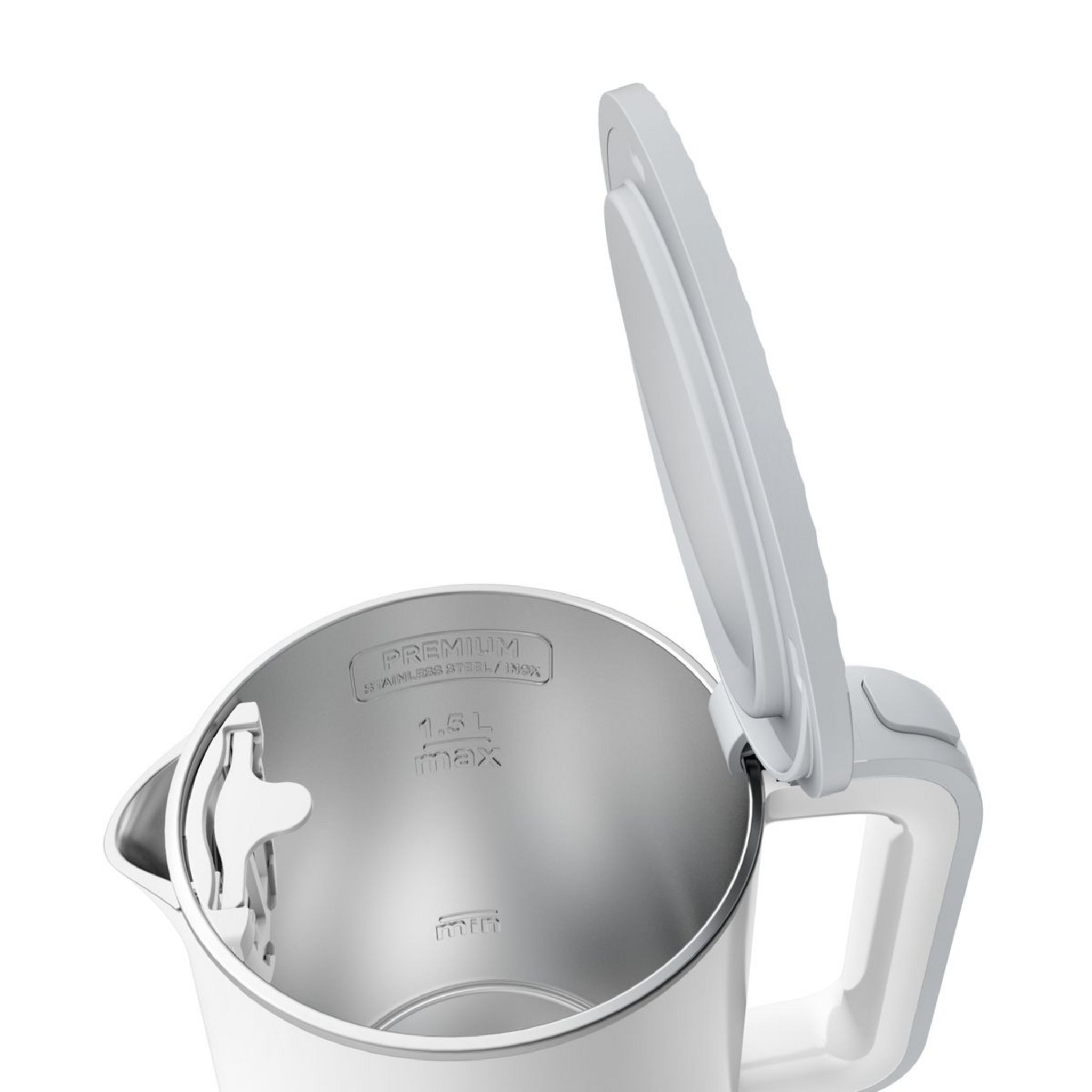 Voir la diapositive 11 : TEFAL Bouilloire KO693110 - Blanc