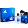 ADIDAS Coffret UEFA eau de toilette gel douche et déodorant spray 3 produits 1 coffret