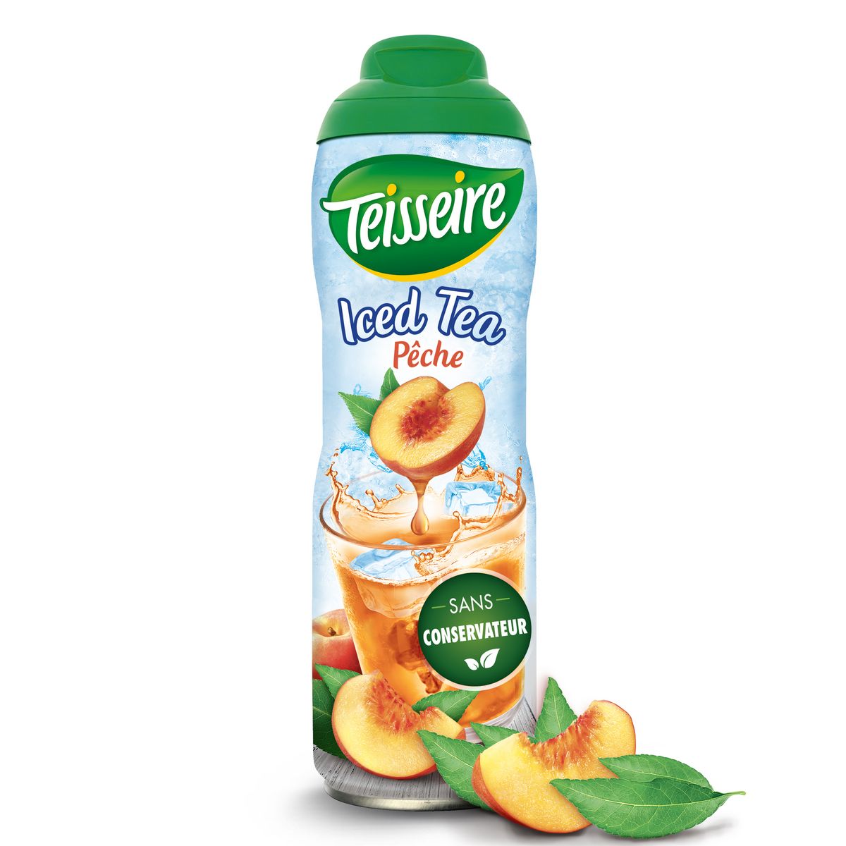 TEISSEIRE Sirop iced tea pêche bidon 60cl