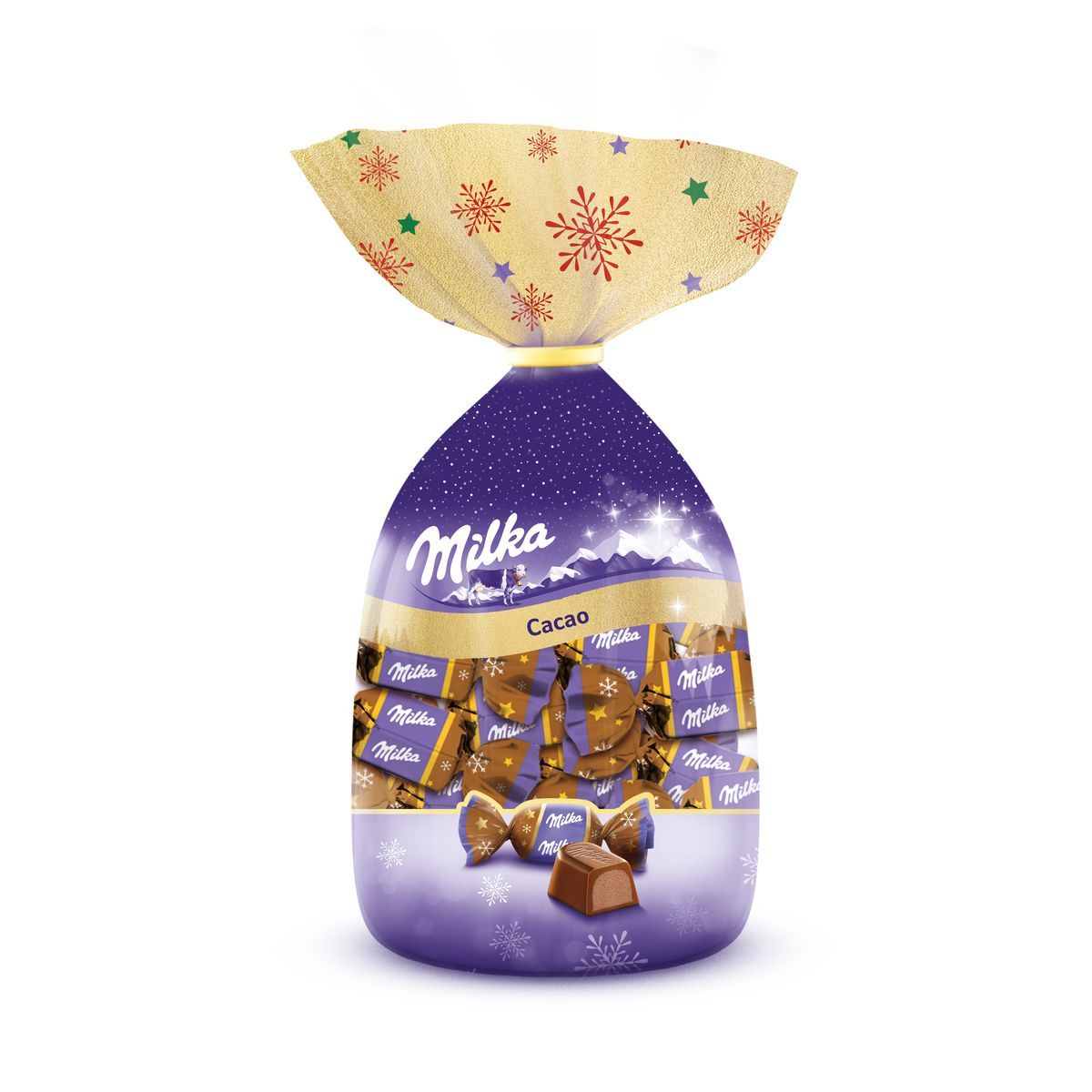 MILKA Chocolats au lait fourrés pralinés 180g