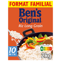Riz long grain cuisson 10 min, Uncle Ben's (500 g)