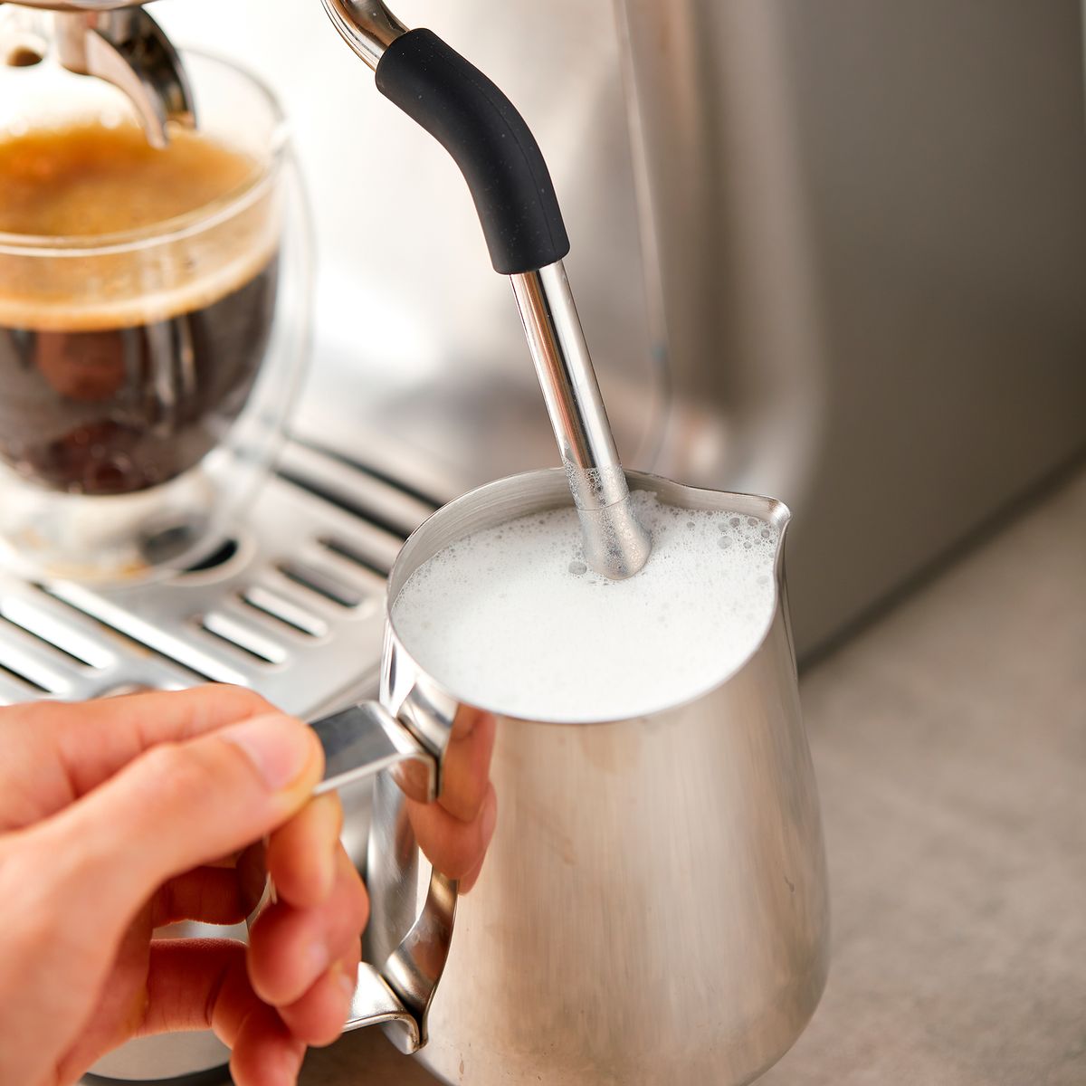 Voir la diapositive 5 : KITCHENCOOK Expresso broyeur HOME BISTROT - Inox