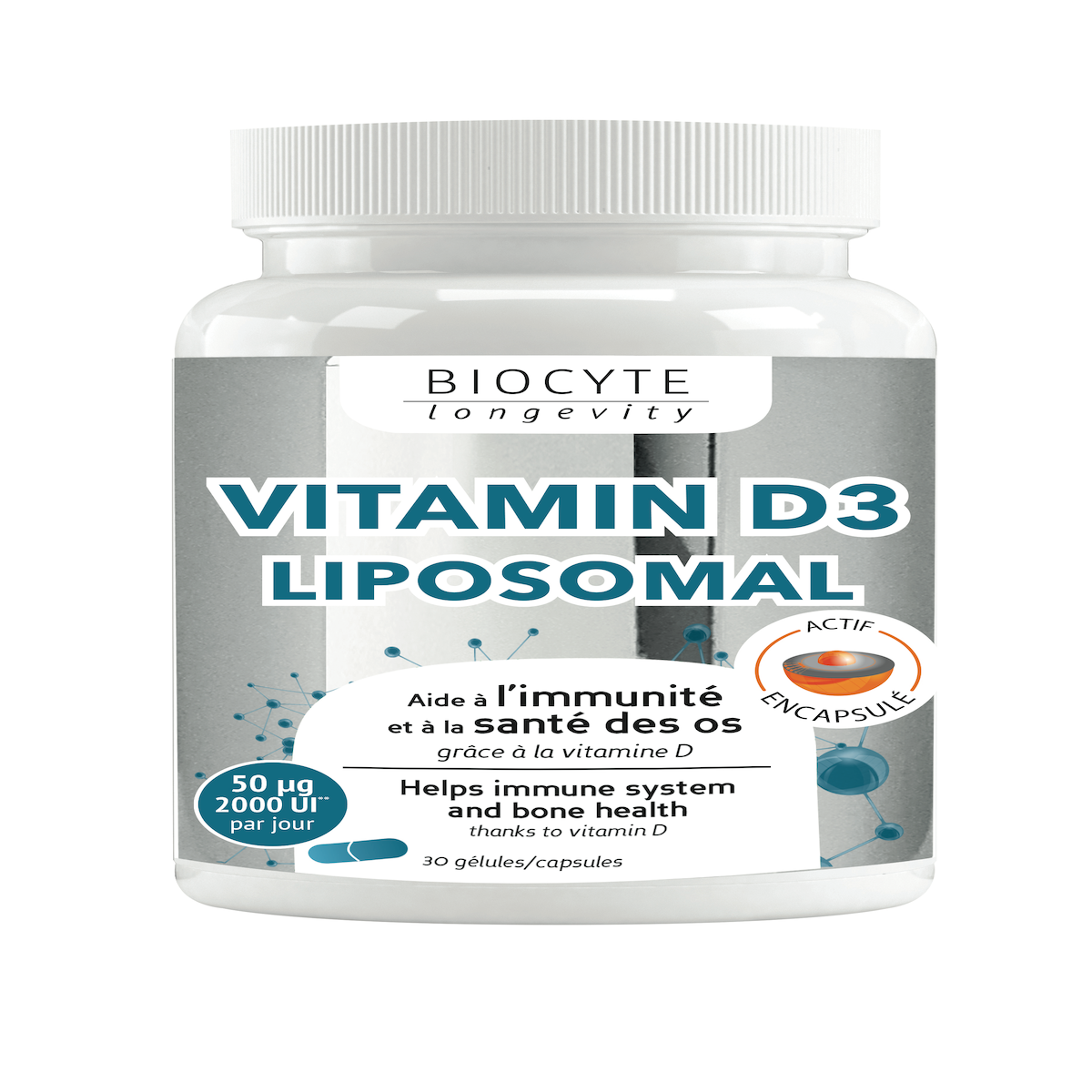BIOCYTE Gélules de vitamines 30 gélules