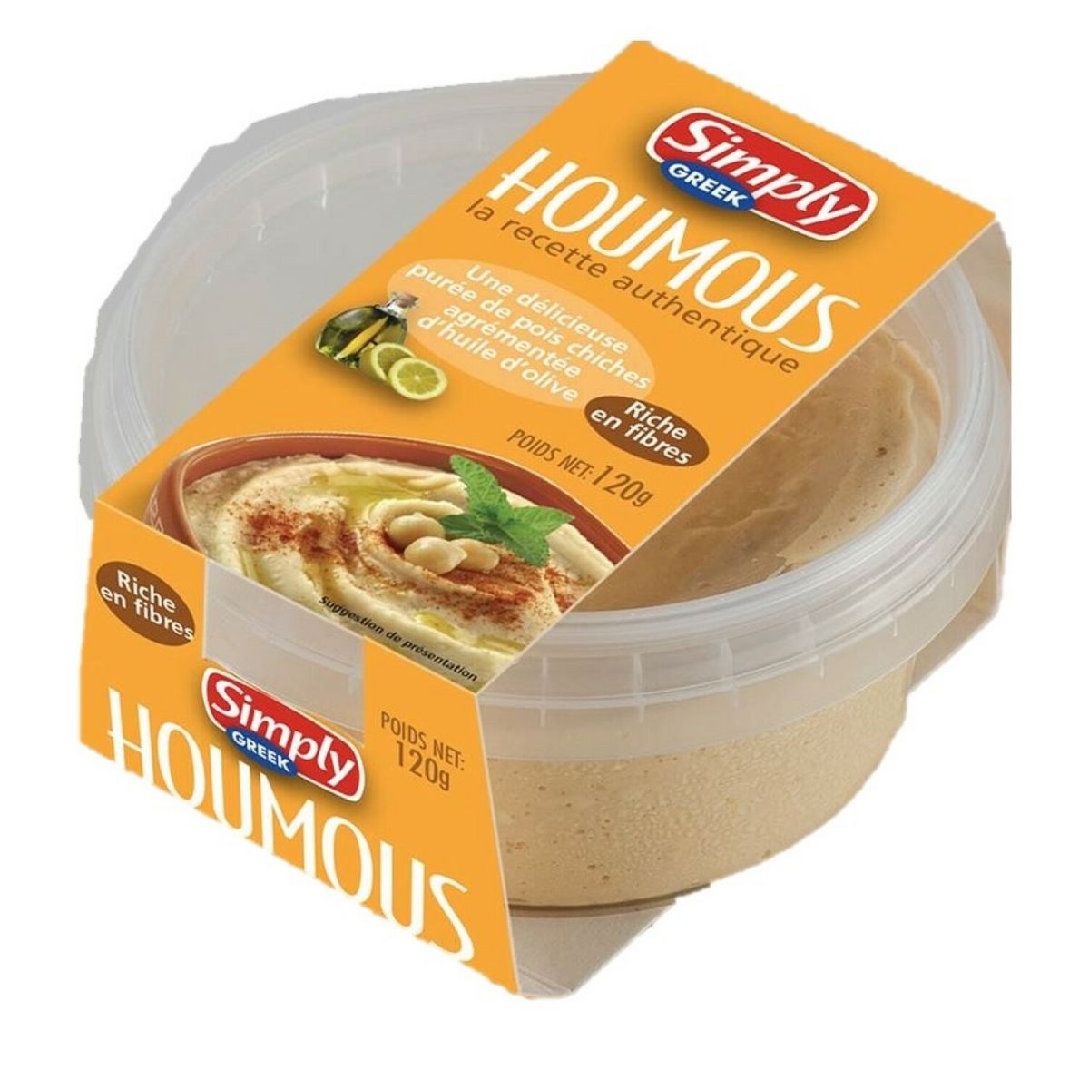 SIMPLY GREEK Houmous 120g