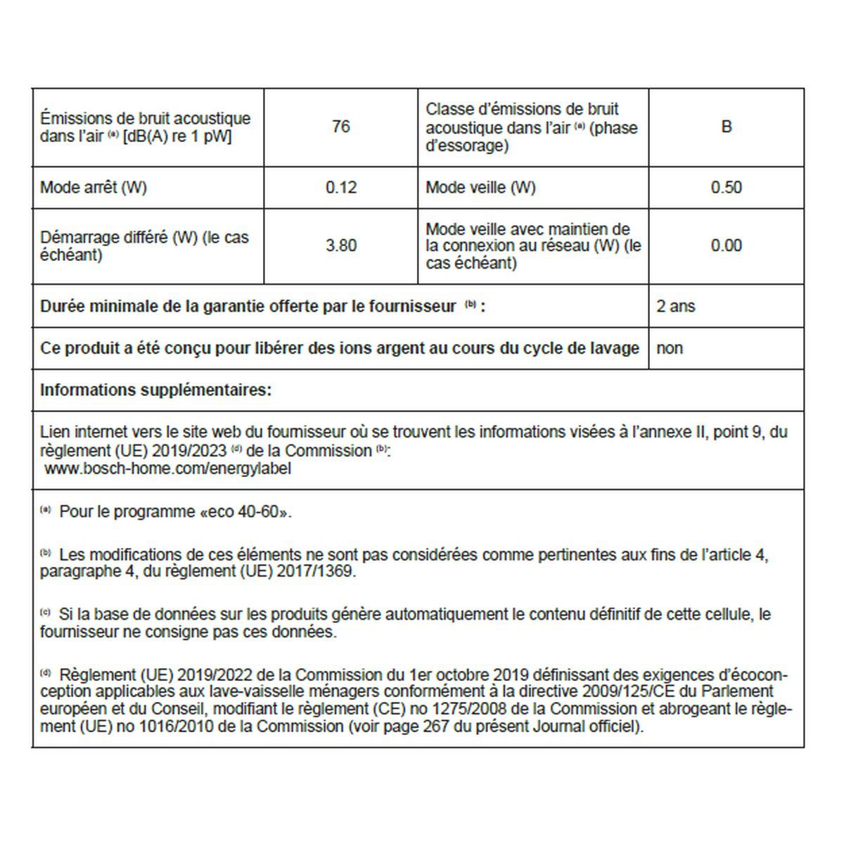 BOSCH Lave linge WAN24208FF, 8 kg, 1200 T/min