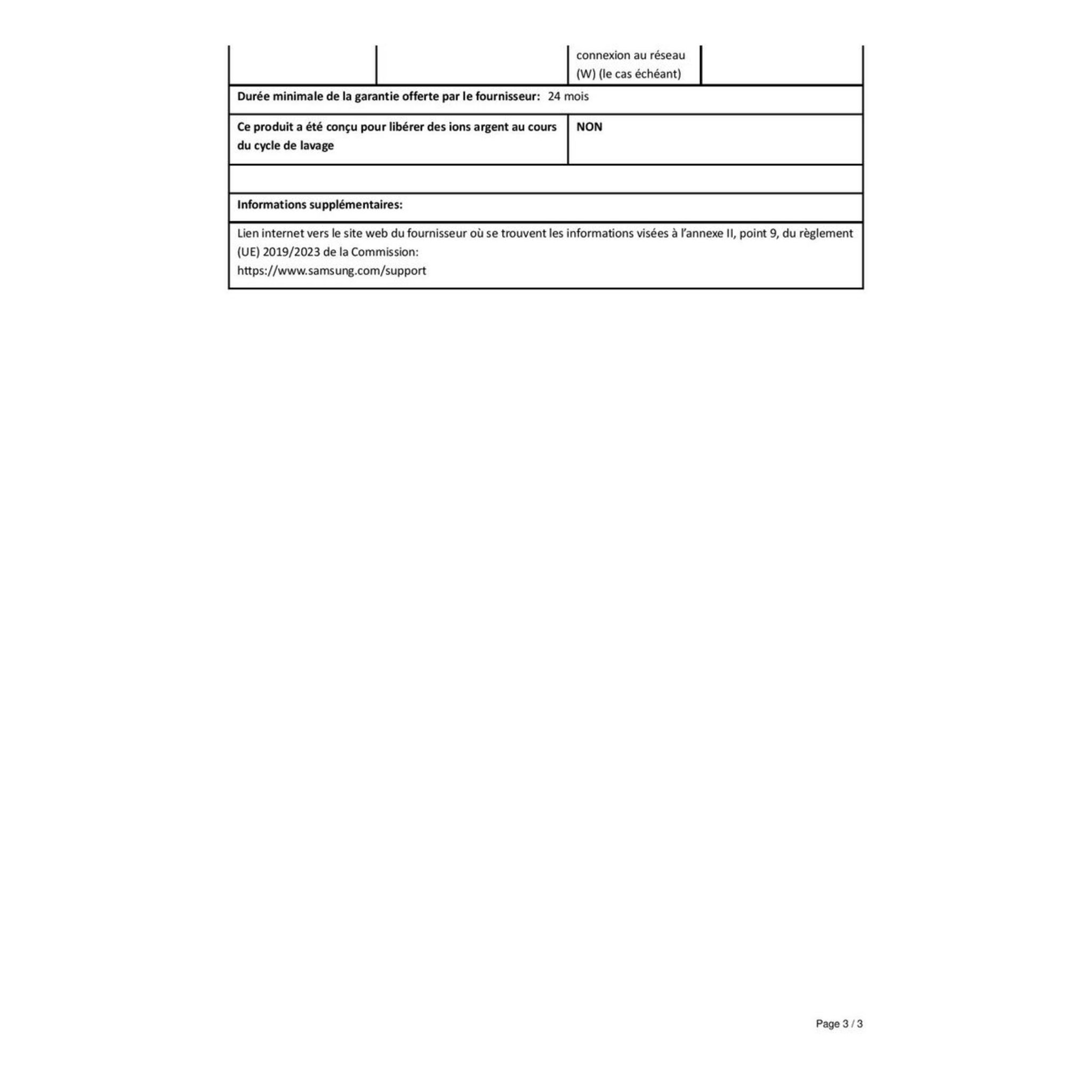 Voir la diapositive 13 : SAMSUNG Lave linge séchant hublot WD80T4046EW, 8 kg lavage, 5 kg séchage, 1400 T/min