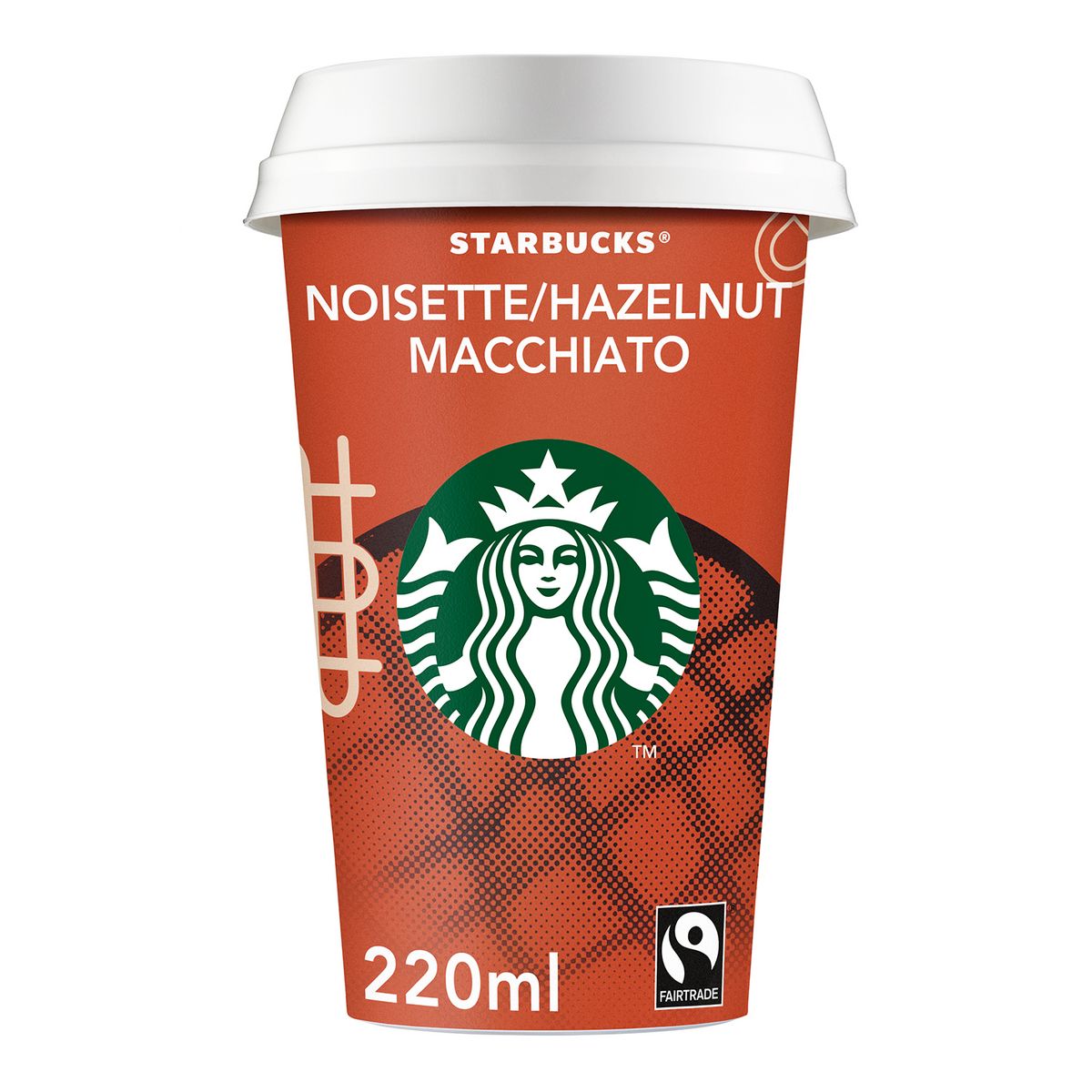 STARBUCKS Boisson lactée au café saveur noisette 220ml