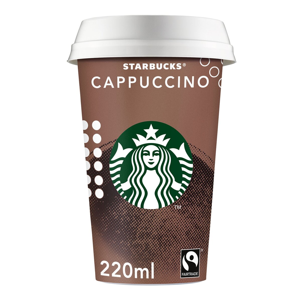 STARBUCKS Cappuccino - Boisson lactée au café arabica 220ml