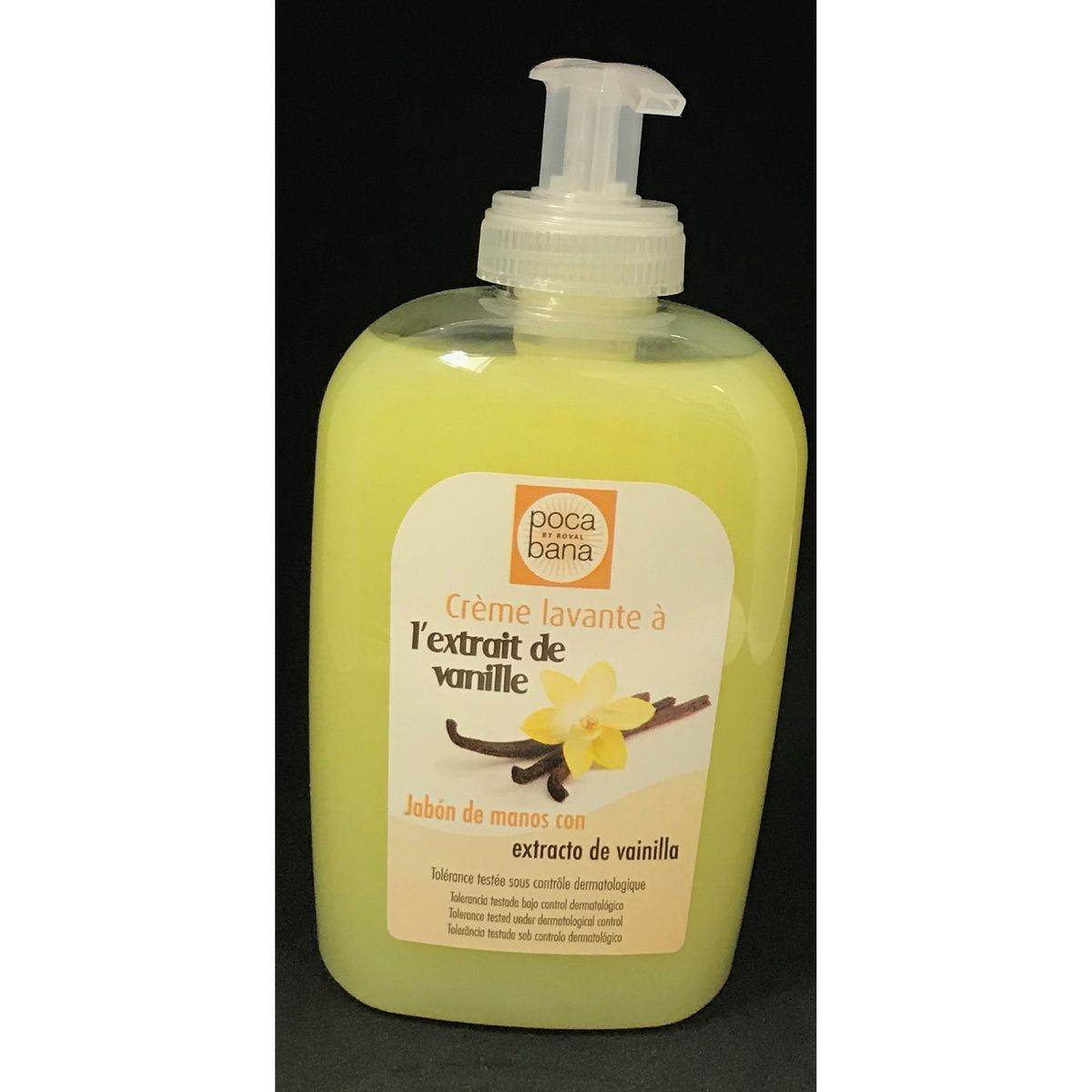 POCABANA Crème lavante à l'extrait de vanille 300ml