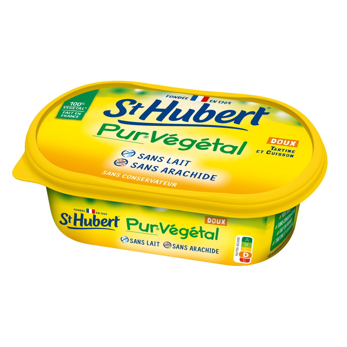 ST HUBERT Pur végétal margarine doux tartine et cuisson 275g