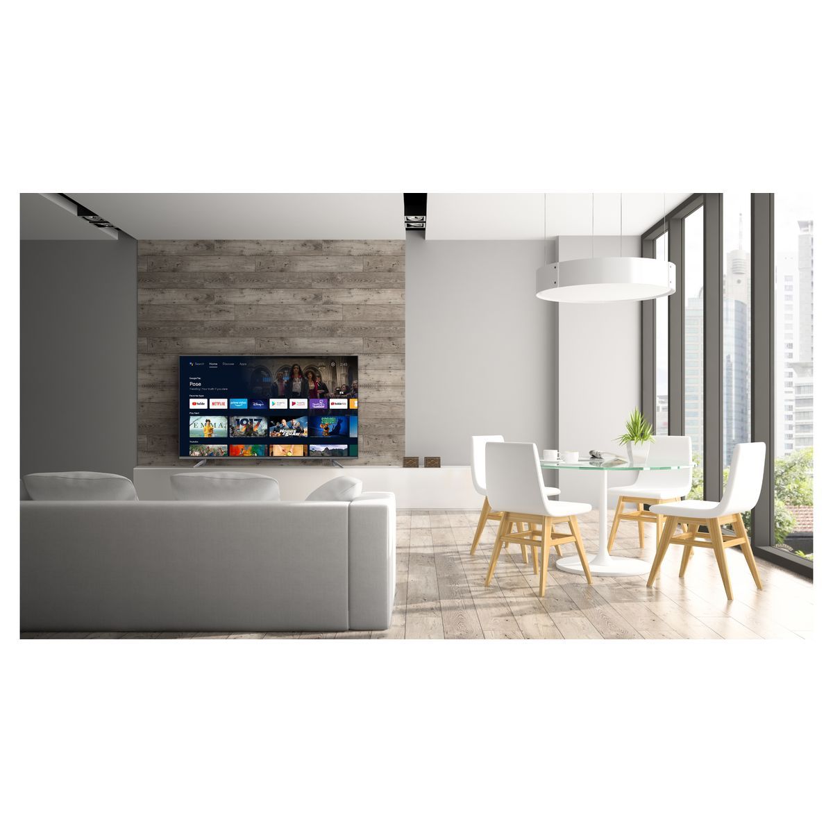 TCL 55P721 TV LED 4K UHD 139 cm Android TV