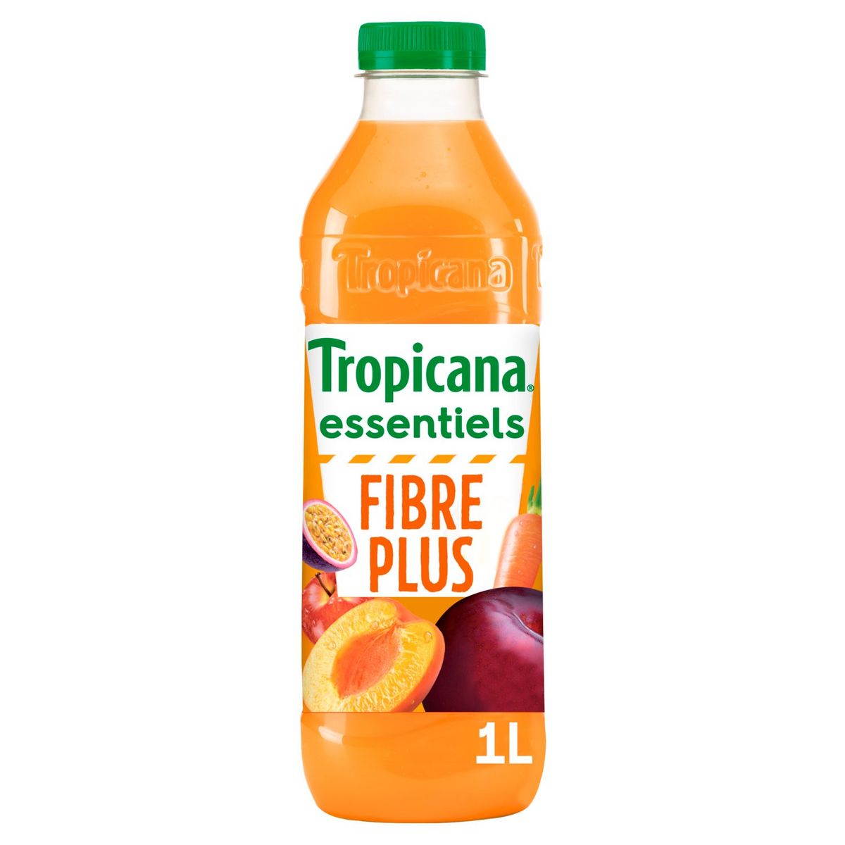 TROPICANA Jus essentiels fibres plus fruits et carottes 1l